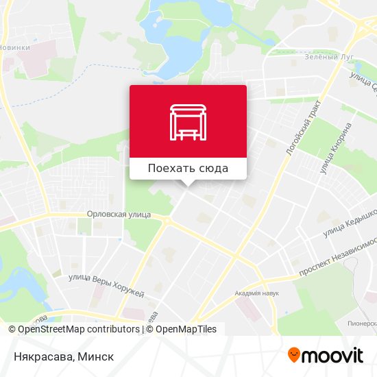 Карта Някрасава