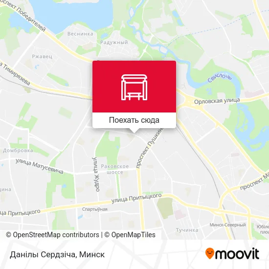 Карта Данілы Сердзіча