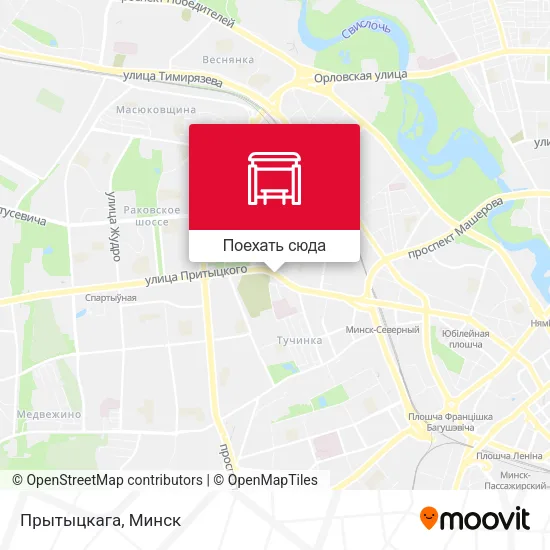 Карта Прытыцкага