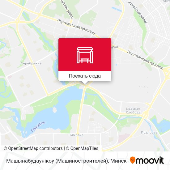 Карта Машынабудаўнікоў (Машиностроителей)