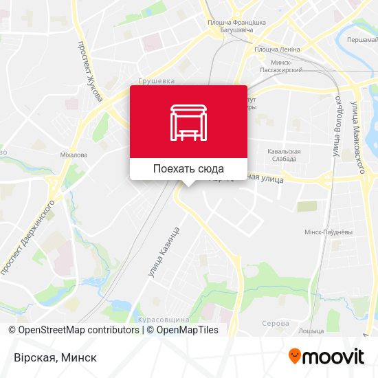 Карта Вірская