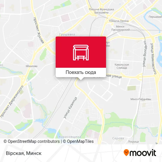 Карта Вірская