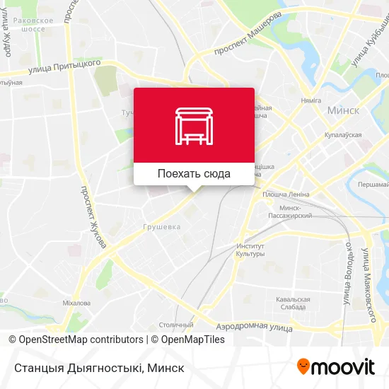 Карта Станцыя Дыягностыкі