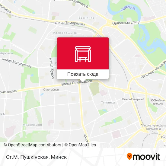 Карта Ст.М. Пушкінская