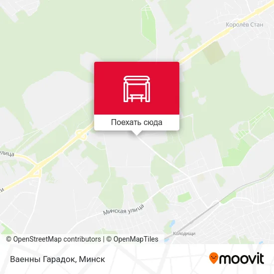 Карта Ваенны Гарадок