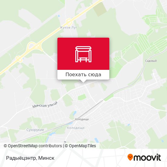 Карта Радыёцэнтр