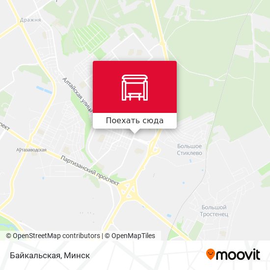 Карта Байкальская