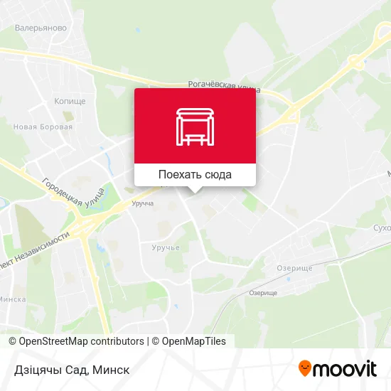 Карта Дзіцячы Сад
