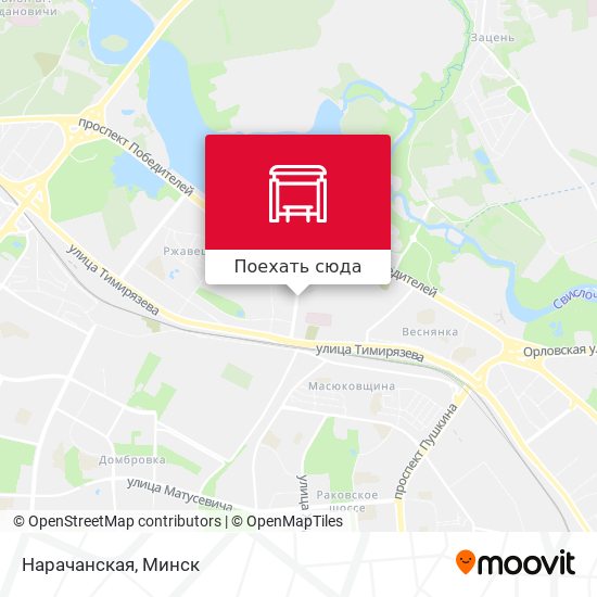 Карта Нарачанская