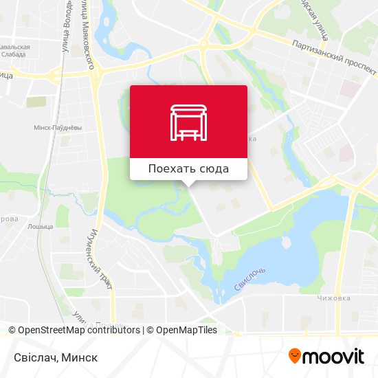 Карта Свіслач