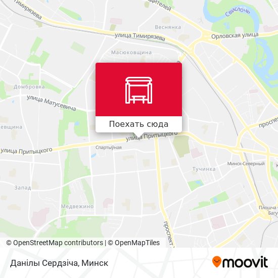 Карта Данілы Сердзіча