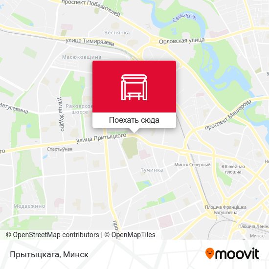 Карта Прытыцкага