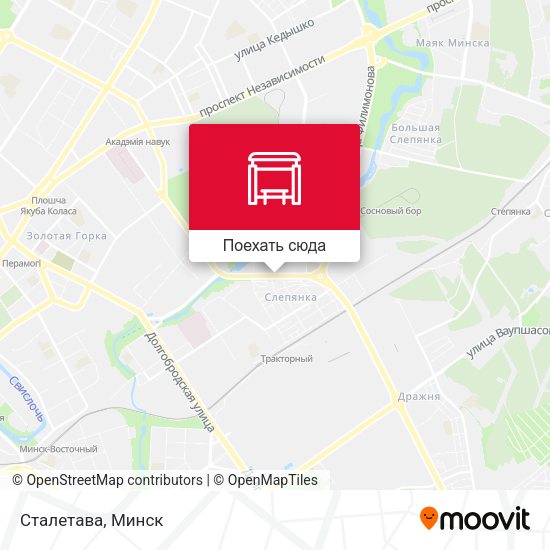 Карта Сталетава
