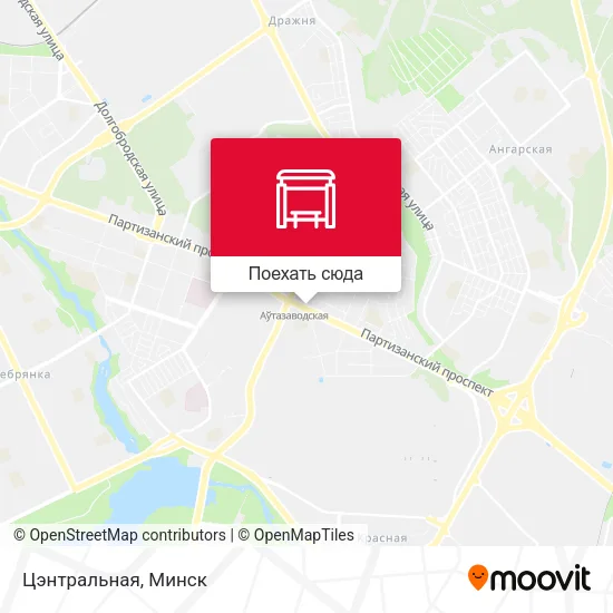 Карта Цэнтральная