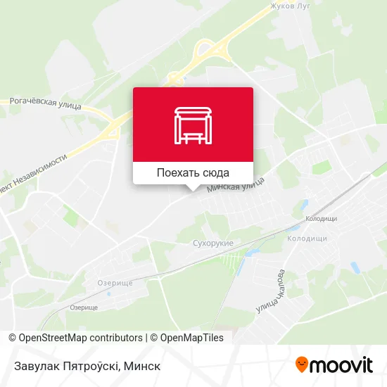 Карта Завулак Пятроўскі