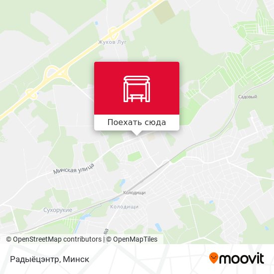 Карта Радыёцэнтр