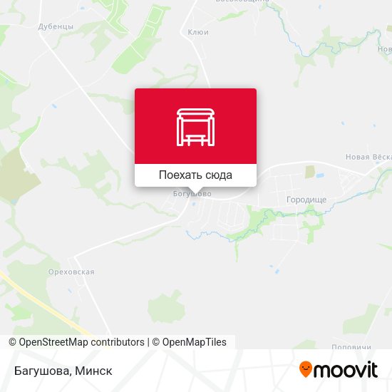 Карта Багушова