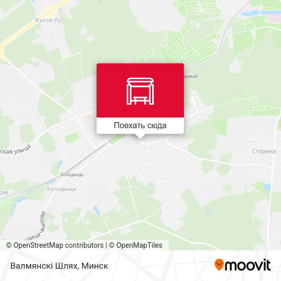 Карта Валмянскі Шлях