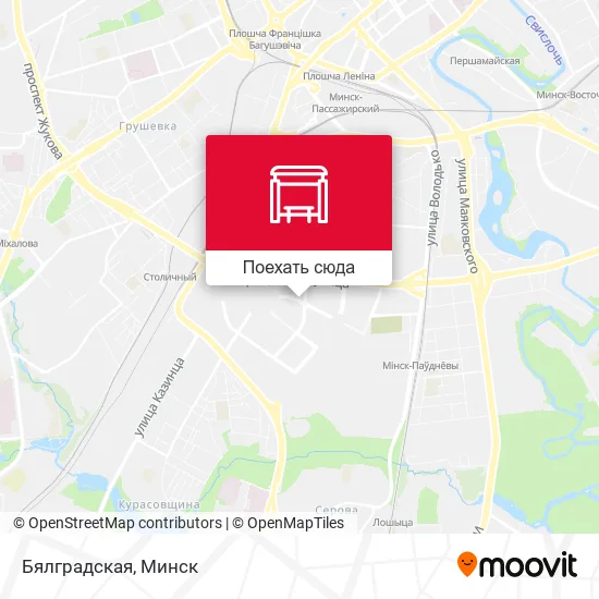 Карта Бялградская