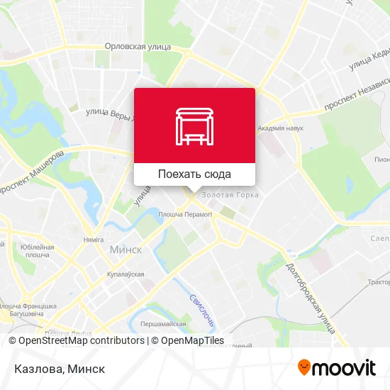 Карта Казлова