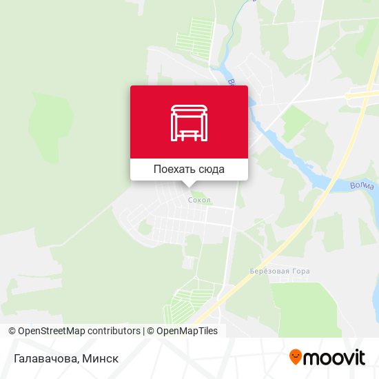 Карта Галавачова