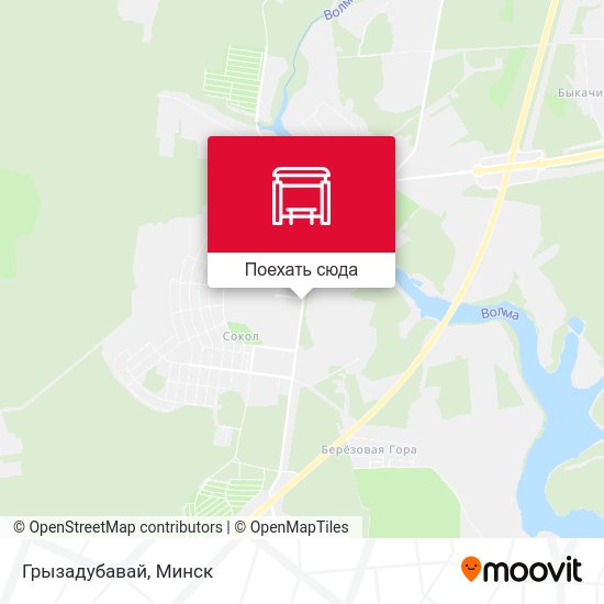 Карта Грызадубавай