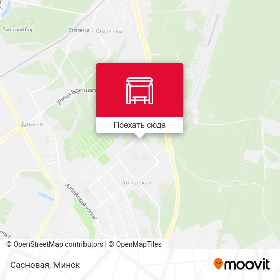 Карта Сасновая