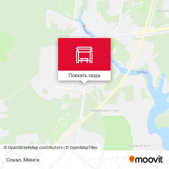 Карта Сокал