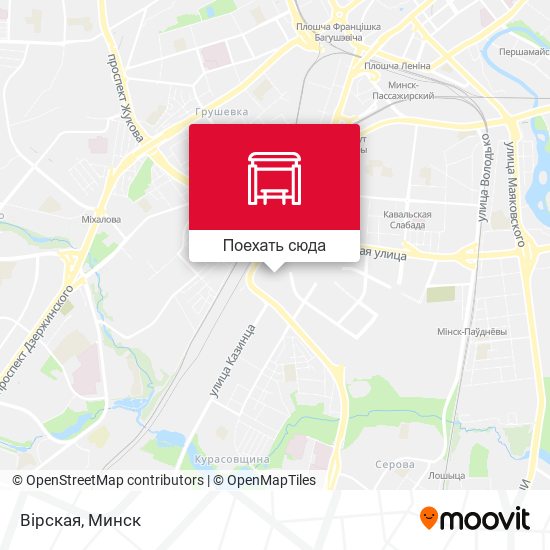 Карта Вірская
