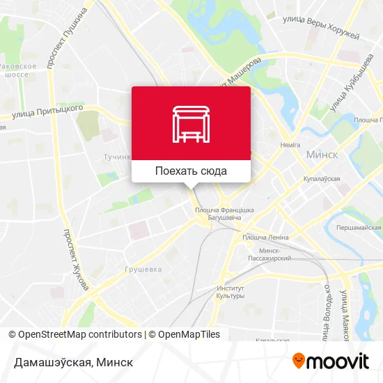 Карта Дамашэўская