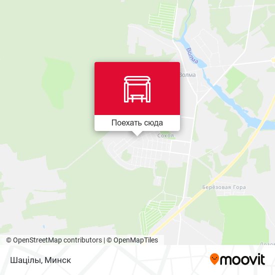Карта Шацілы