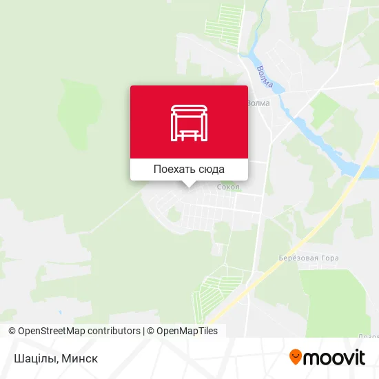 Карта Шацілы