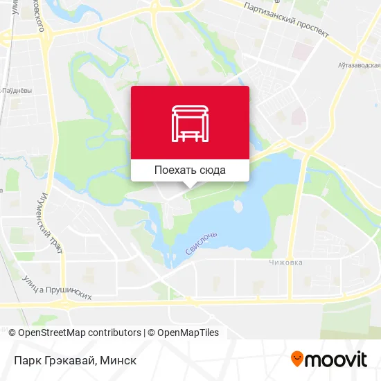 Карта Парк Грэкавай