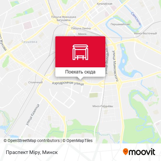 Карта Праспект Міру
