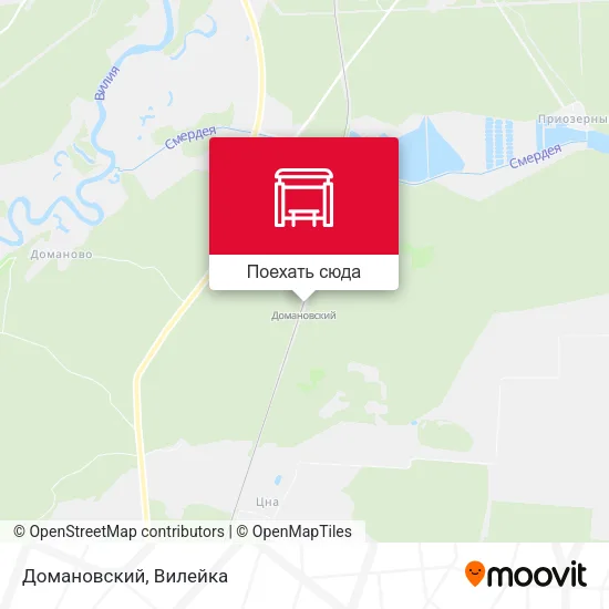 Карта Домановский