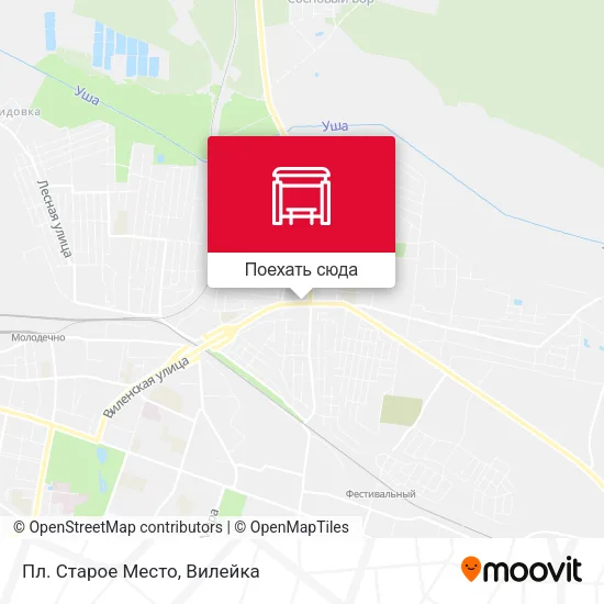 Карта Пл. Старое Место