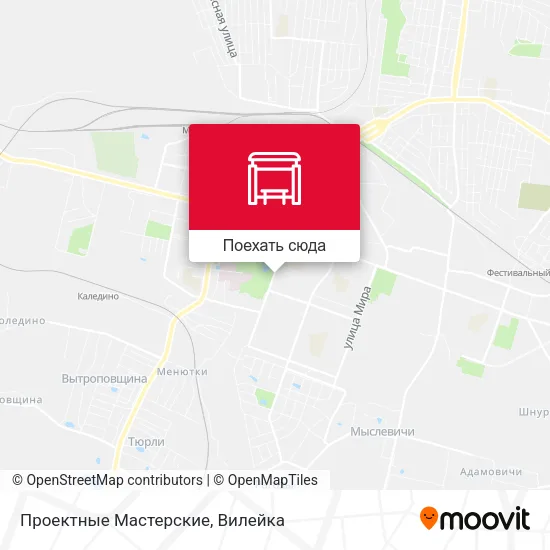 Карта Проектные Мастерские