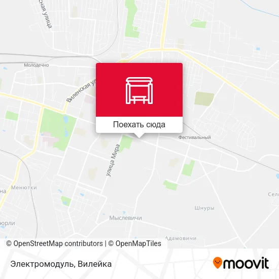 Карта Электромодуль