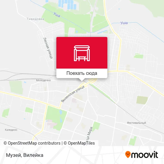 Карта Музей