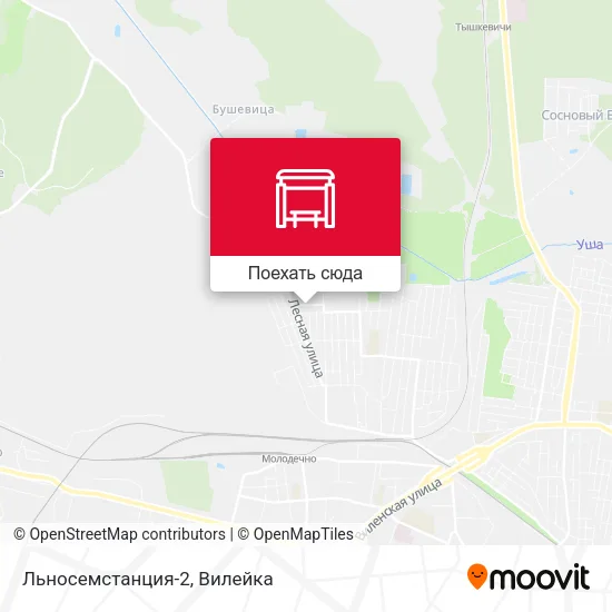 Карта Льносемстанция-2