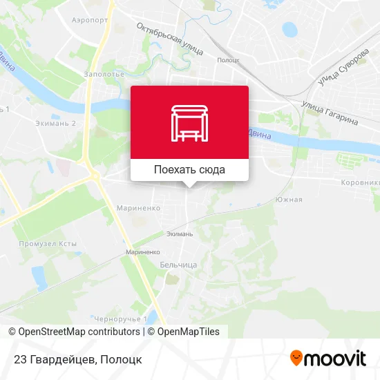 Карта 23 Гвардейцев