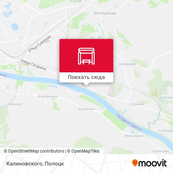 Карта Калиновского