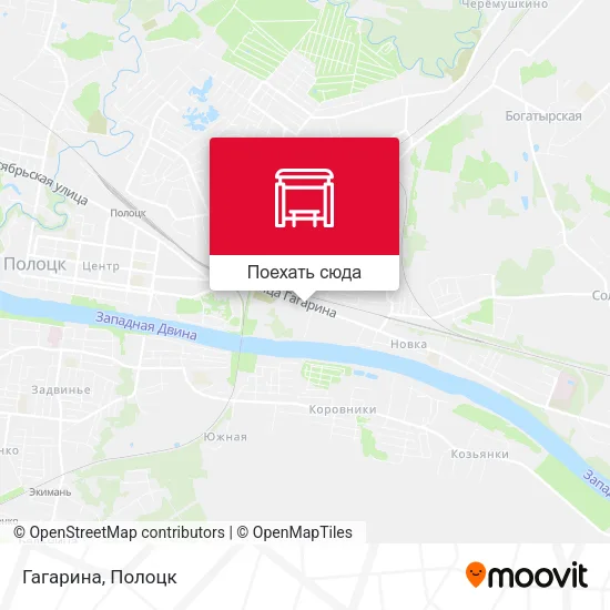 Карта Гагарина