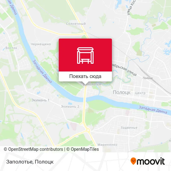 Карта Заполотье