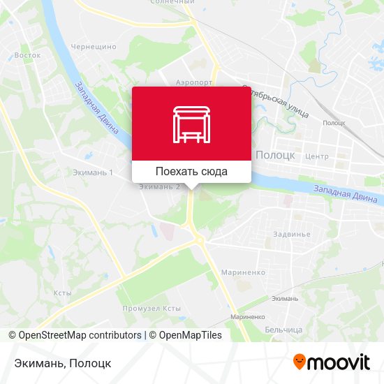 Карта Экимань