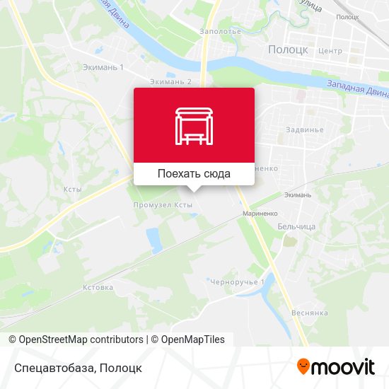 Карта Спецавтобаза