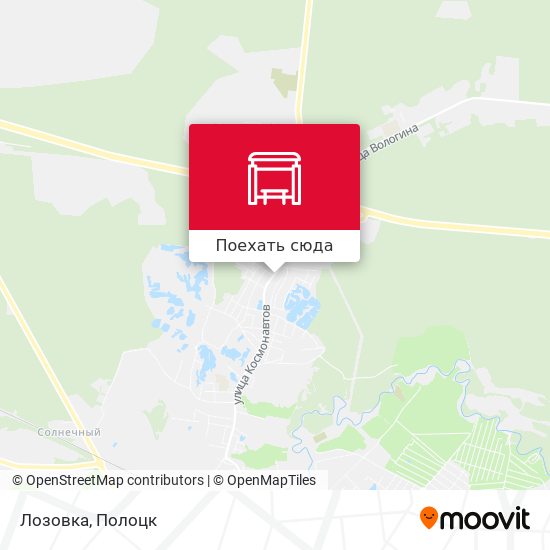 Карта Лозовка