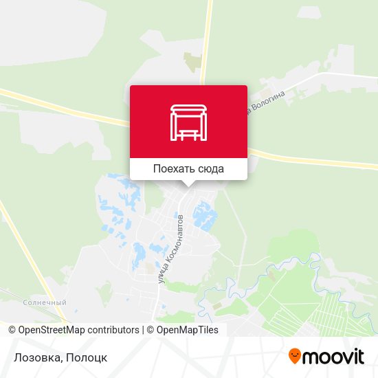 Карта Лозовка