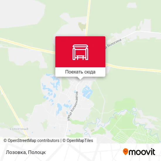 Карта Лозовка