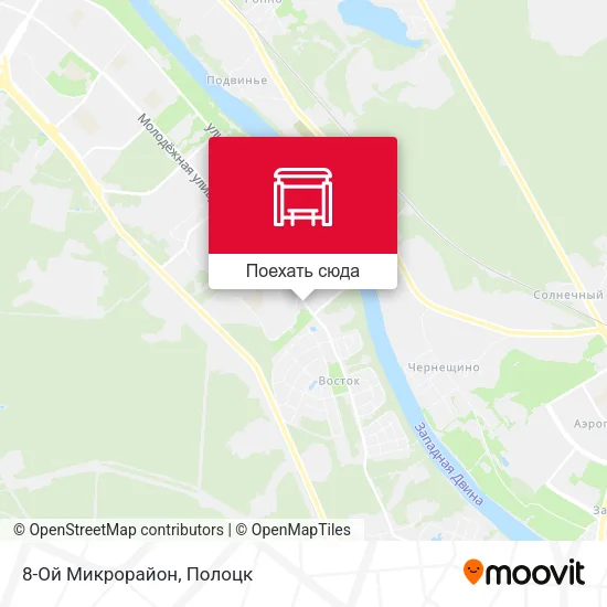 Карта 8-Ой Микрорайон